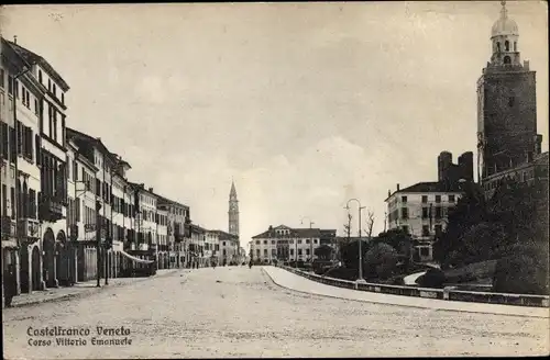 Ak Castelfranco Veneto, Corso Vittorio Emanuele