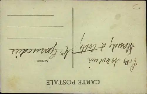 Ak Tiere im Casino, Roulette, Vermenschlichte Esel, Glücksspiele