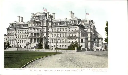 Ak Washington DC USA, State, Army and Navy Building