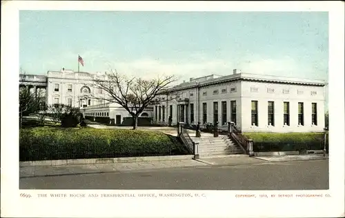 Ak Washington DC USA, The White House and Presidential Office