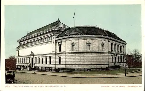 Ak Washington DC USA, Corcoran Gallery of Arts