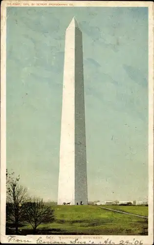 Ak Washington DC USA, Washington Monument