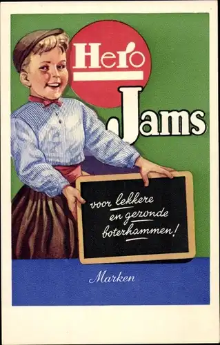 Ak Hero Jams, Marken, Marmelade, Reklame