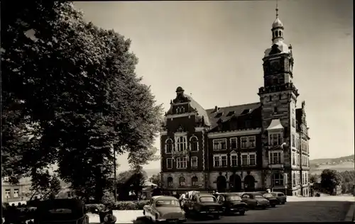 Ak Falkenstein im Vogtland, Rathaus
