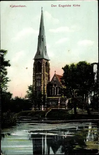 Ak København Kopenhagen Dänemark, Den Engelske Kirke