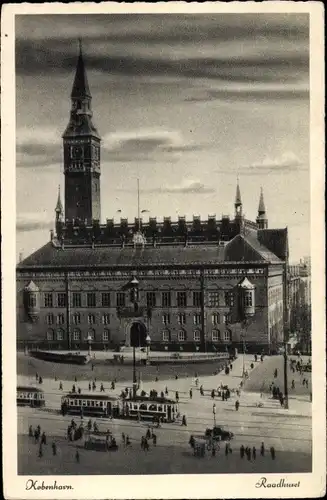 Ak København Kopenhagen Dänemark, Raadhuset