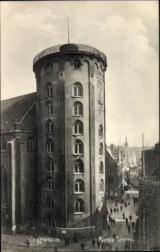Ak København Kopenhagen Dänemark, Runde Taarn