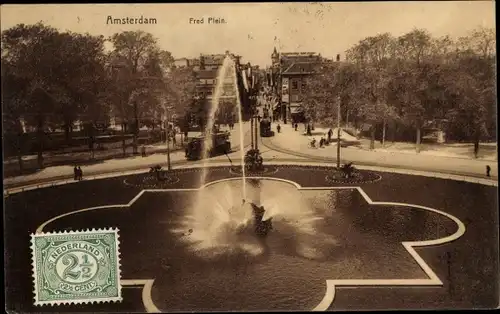 Ak Amsterdam Nordholland Niederlande, Fred Plein