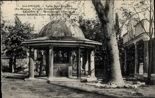 Ak Saloniki Thessaloniki Griechenland, Église Saint Georges