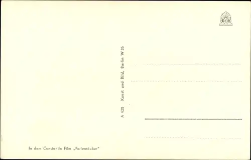 Ak Schauspieler Jon Hall in Perlenräuber, Constantin Film