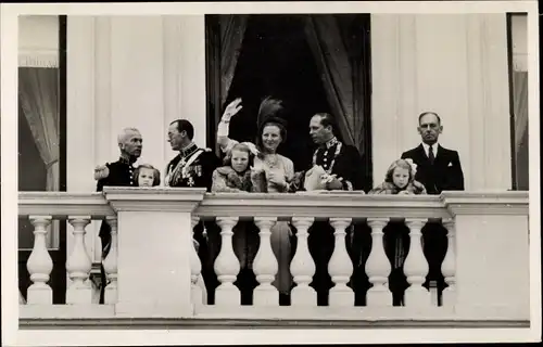 Ak 's Gravenhage Den Haag Südholland, Paleis Noordeinde 1948, Beatrix, Juliana, Bernhard