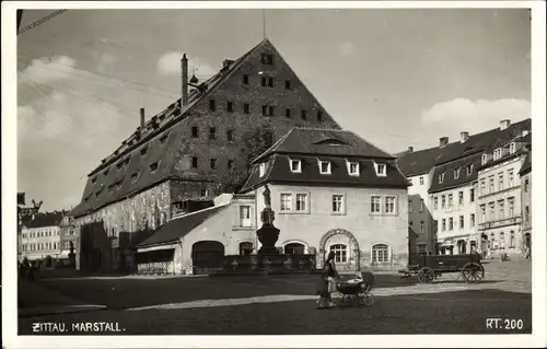 Ak Zittau in Sachsen, Marstall