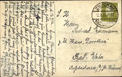 Ak Marienberg im Erzgebirge, Schwarzwassertal, Haus