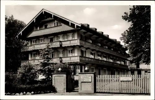 Ak Bad Wiessee in Oberbayern, Privatklinik Dr. Schlemmer, Parksanatorium