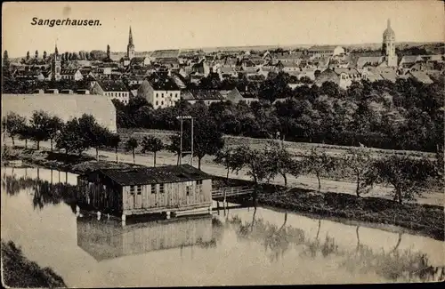 Ak Sangerhausen am Südharz, Panorama