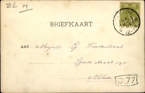 Ak Vlissingen Zeeland Niederlande, Watertoren