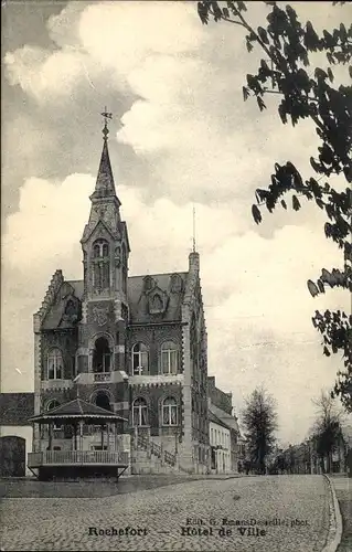 Ak Rochefort Wallonien Namur, Hotel de Ville