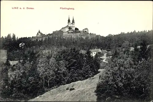 Ak Linz an der Donau Oberösterreich, Pöstlingberg