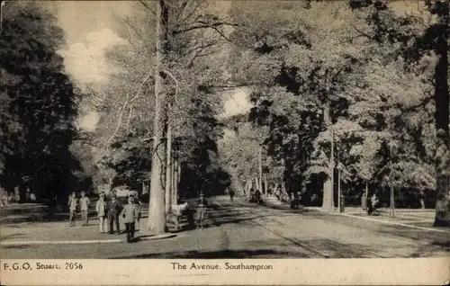 Ak Southampton Hampshire England, The Avenue