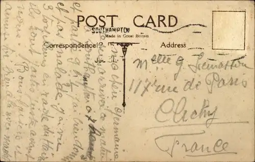 Ak Southampton Hampshire England, The Avenue