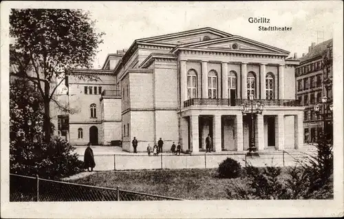 Ak Görlitz in der Lausitz, Stadttheater