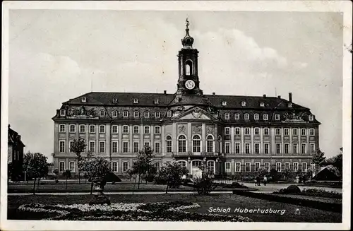 Ak Hubertusburg Wermsdorf, Schloss, Garten