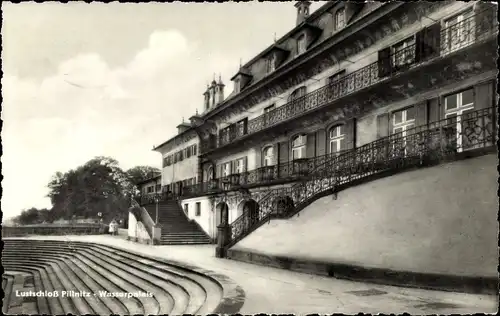 Ak Dresden Pillnitz, Lustschloss, Wasserpalais