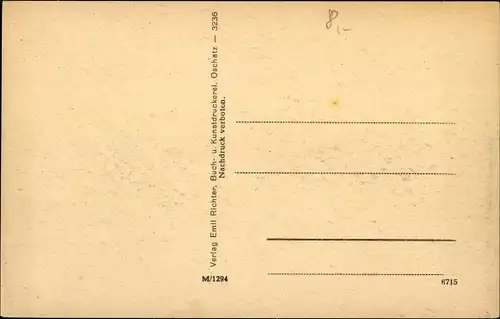Ak Collm Wermsdorf in Sachsen, Geophysikalisches Observatorium der Universität Leipzig