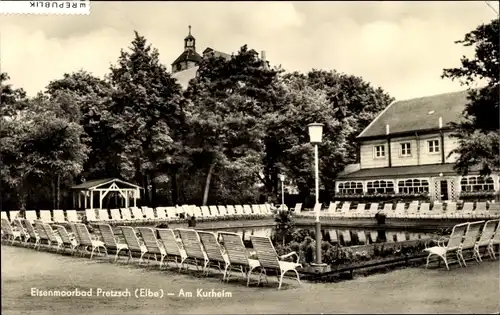 Ak Pretzsch an der Elbe Bad Schmiedeberg, am Kurheim