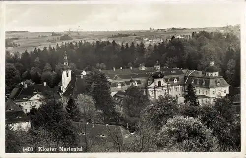 Ak Ostritz in der Oberlausitz, Kloster Sankt Marienthal