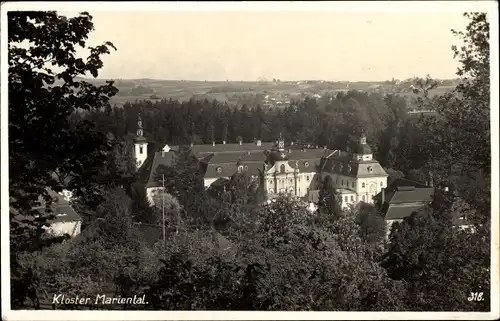 Ak Ostritz in der Oberlausitz, Kloster Sankt Marienthal