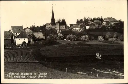 Ak Jauernick Buschbach Markersdorf Lausitz, Blick nach der Kreuzbergbaude