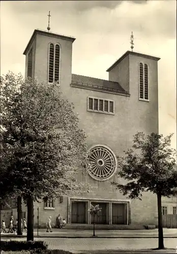 Ak Naumburg an der Saale, Katholische Kirche St. Peter und Paul