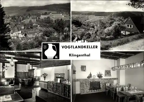 Ak Klingenthal im Vogtland Sachsen, Konsum Gaststätte Vogtlandkeller