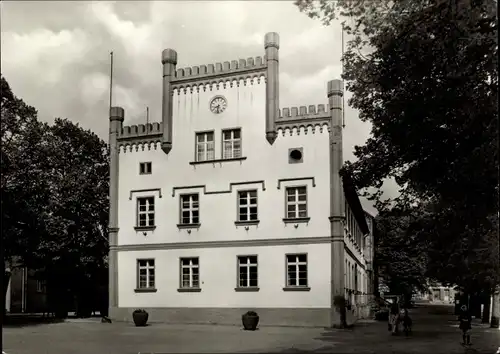 Ak Peitz in der Niederlausitz, Rathaus