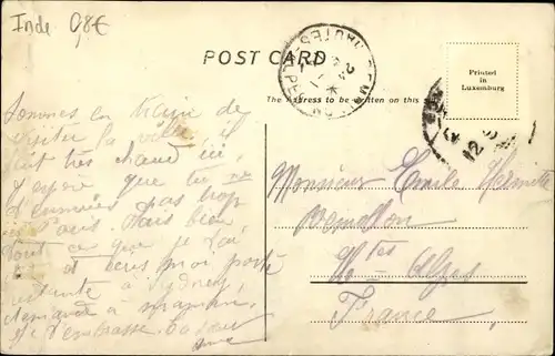 Ak Mumbai Bombay Indien, View from Clock Tower