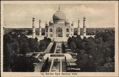 Ak Agra Indien, Taj Garden