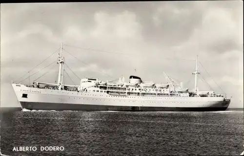 Ak Dampfer MN Alberto Dodero, Flota Argentina de Navegación de Ultramar