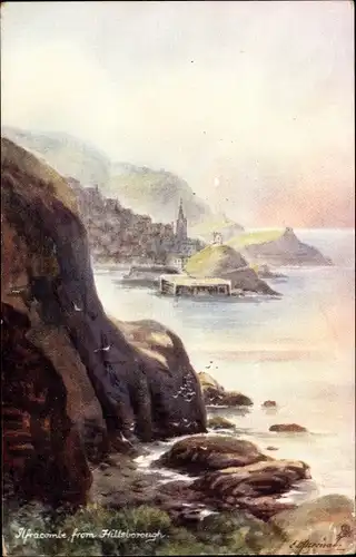 Künstler Ak Ilfracombe Devon England, from Hillsborough