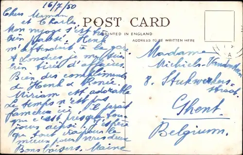 Ak Chester Cheshire England, Eastgate from Foregate