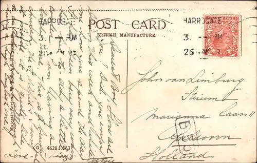 Ak Harrogate Yorkshire England, St. Wilfrid's Church