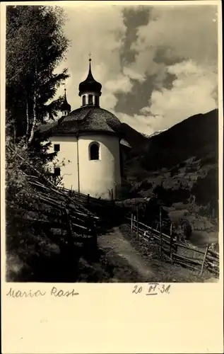 Foto Ak Ruše Maria Rast Slowenien, Ortsansicht, Kirche