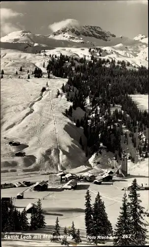 Ak Lech am Arlberg Vorarlberg, Skilift