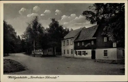 Ak Dänkritz Neukirchen in Sachsen, Gasthof Dänkritzer Schmiede