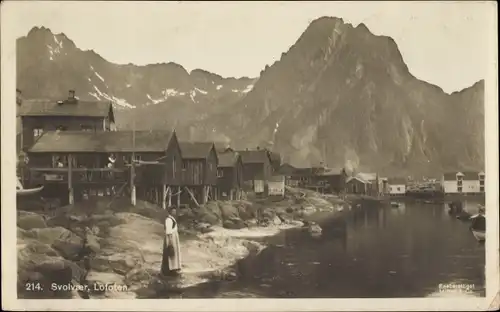 Ak Svolvær Svolvaer Lofoten Norwegen, Nordenfjeldste