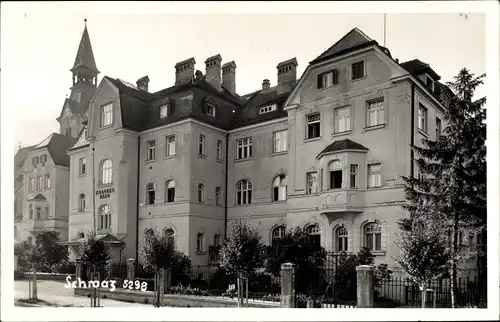 Foto Ak Schwaz in Tirol, Krankenhaus