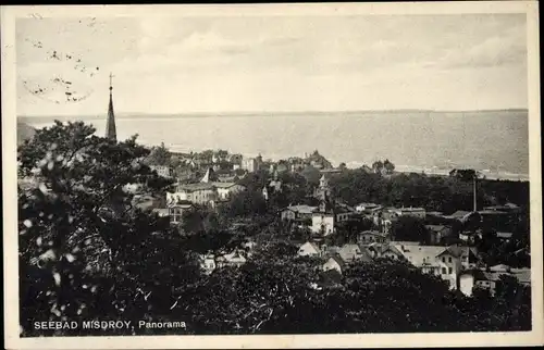 Ak Międzyzdroje Ostseebad Misdroy Pommern, Panorama