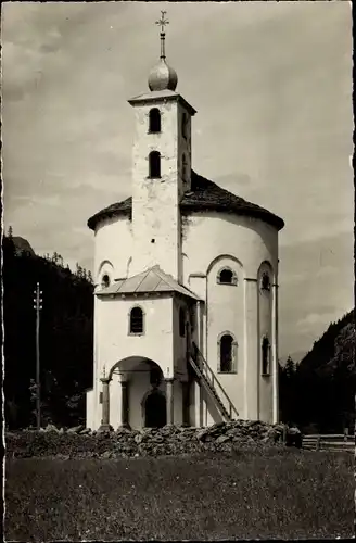 Ak Saas-Balen Kanton Wallis, Rundkirche