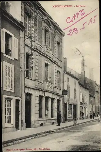Ak Neufchâteau Lothringen Vosges, La Poste