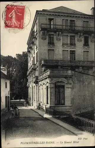 Ak Plombières les Bains Lothringen Vosges, Le Nouvel Hotel